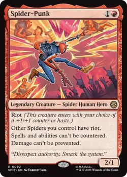 Spider-Punk - SPM 0092 - NM - MTG Magic - Image 1