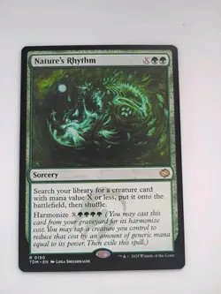 MTG Nature's Rhythm Tarkir: Dragonstorm Regular NM x1 - Image 1
