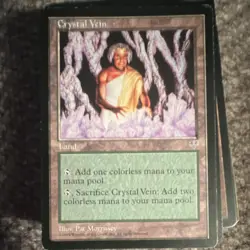 Wizards of the Coast Crystal Vein Land Regular English Pat Morrissey - Image 1