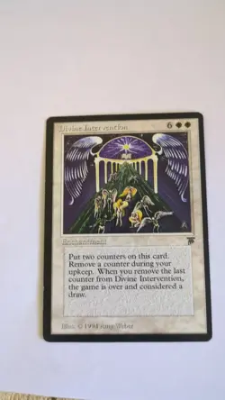 Divine Intervention Enchantment - Legends - Magic The Gathering MTG NM - Image 1