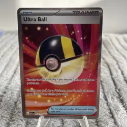 Ultra Ball UR 264/217 ME: Ascended Heroes Pokemon Pokemon Full Art Ultra Rare NM - Image 1