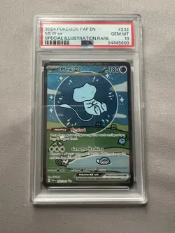 🔥 PSA 10 Bubble Mew #232 SIR – Gem Mint Pokemon Card – INVESTMENT GRADE 💎 - Image 1