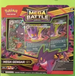 Pokemon TCG Mega Battle Deck Mega Gengar ex 60 Card Ready-to-Play Deck Sealed - Image 1