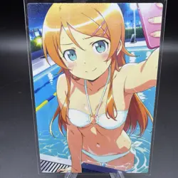 Kirino Kosaba Oreimo Light Novel Anime Waifu Card Doujin ACG Goddess Holo - Image 2
