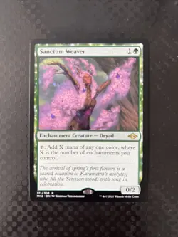 MTG Modern Horizons 2 - Sanctum Weaver - NM - Image 1