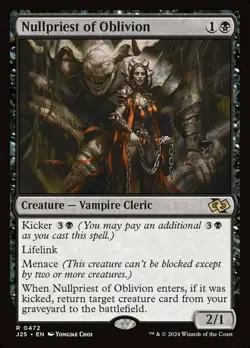 Nullpriest of Oblivion, Foundations Jumpstart, Near Mint x 1 MTG - Image 1