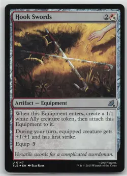 Hook Swords U Avatar: The Last Airbender: Eternal-Legal 147 LP 2025 Eliz Roxs F - Image 1