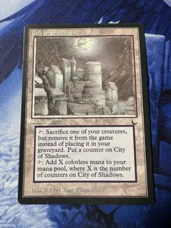 MTG City of Shadows The Dark LP Magic the Gathering - Image 1