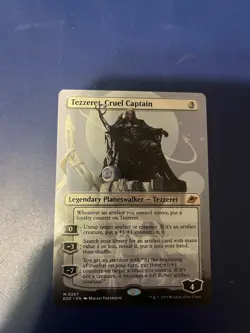 Tezzeret, Cruel Captain (Borderless) Edge of Eternities Regular 0287 - Image 1
