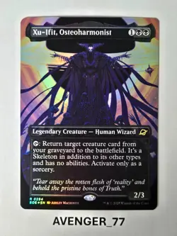 Magic MTG #0294 Xu-Ifit Osteoharmonist FOIL Borderless Edge of Eternities EOE NM - Image 1