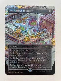 MTG Retrofitter Foundry HALO FOIL 0045 SLC - Image 1