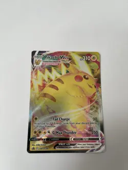 Pokemon Pikachu VMAX SWSH286 Black Star Promo Holo Card NM Condition - Image 1