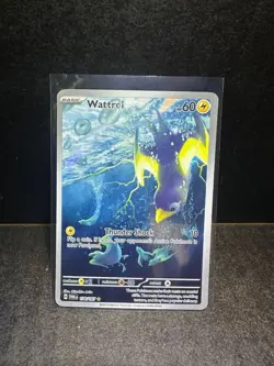Pokemon Wattrel 178/167 Twilight Masquerade Illustration Rare NM - Image 2