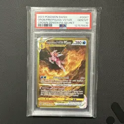 Pokemon Origin Forme Palkia VSTAR Secret GG67/GG70 Crown Zenith GEM MINT PSA 10 - Image 1