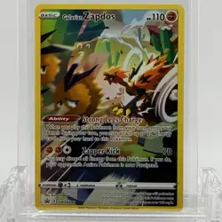 Pokemon TCG Sword & Shield Galarian Zapdos #SWSH283 Promo LP - Image 1