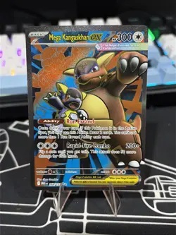 Pokemon Mega Kangaskhan EX Holo Ultra Rare Evolutions Card 164/132 - Image 1