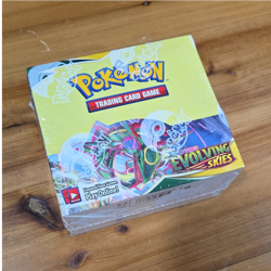 Pokemon TCG Sword & Shield Evolving Skies Booster Box Rayquaza Dragonite English - Image 1
