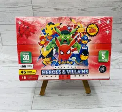 Sealed Box (30 Packs) Pikachu as Cosplay Heroes & Villains Non-Pokemon Fan Art - Image 1