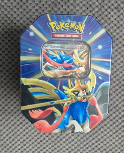 Pokemon TCG: Slashing Legends Tin Zacian EX - Brand New & Factory Sealed - Image 1