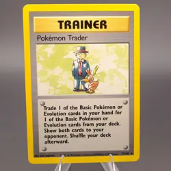 Pokemon Trader 077/102 Normal Rare Base Set NM - Image 1