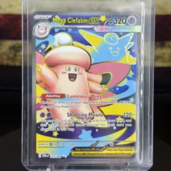 POKEMON Mega Clefeble EX 103/088 ULTRA RARE FULL ART HOLO Perfect Order *MINT* - Image 1