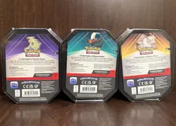 Pokemon TCG A Triple Head Slaking,Tyranitar & Darkrai - Lot Of 3 Tins New - Image 2