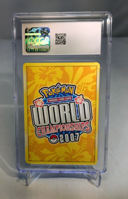 2007 Pokemon Budew 43/110 Jun Hasebe World Championships Deck CGC 9 - Image 2