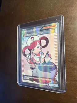 FULL ART Pokemon Center Lady ULTRA RARE 105/106 Pokemon XY Flashfire Holo - NM - Image 4