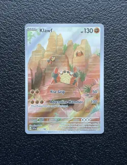 Pokemon TCG - Klawf 217/198 - Holo Illustration Rare - Scarlet & Violet *NM/M - Image 1