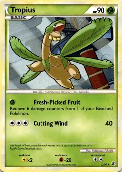 Tropius 22/90 - Undaunted - Pokemon - NM - Image 1