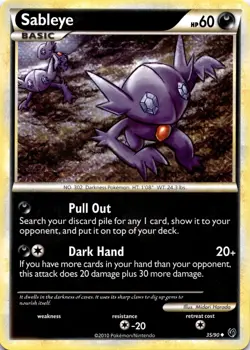 Sableye 35/90 - Undaunted - Pokemon - NM - Image 1