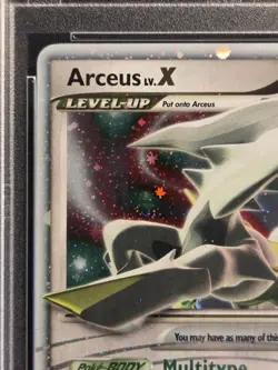 PSA 9 POKEMON 2009 ARCEUS LV.X HOLO #95/99 PLATINUM ARCEUS - Image 2