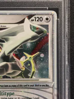 PSA 9 POKEMON 2009 ARCEUS LV.X HOLO #95/99 PLATINUM ARCEUS - Image 3