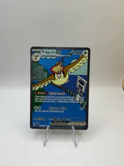 Pidgeot ex 225/197 SIR Pokemon Obsidian Flames NM Illustration Rare B - Image 1