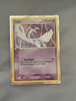 Pokemon TCG Lugia EX Unseen Forces 29/115 Regular Rare - Image 1
