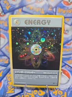 Pokemon TCG Japanese Holo Ultra Rare Rainbow Energy NM/LP - Image 1