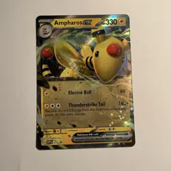 Ampharos ex SVP 16 (Black Star Promo) Scarlet & Violet Near Mint Pokemon TCG - Image 1