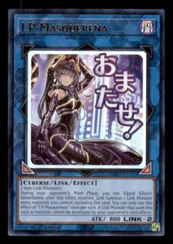 Yugioh! - I:P Masquerena RA05-EN105 - Ultra Rare - 1st Edition - NM - Image 1