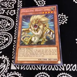 Heraldic Beast Leo CBLZ-EN017 Rare Unlimited Edition NM - Image 1