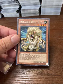 HERALDIC BEAST LEO CBLZ-EN017 RARE LIGHT PLAY YUGIOH - Image 2