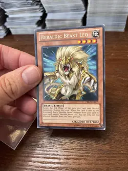 HERALDIC BEAST LEO CBLZ-EN017 RARE LIGHT PLAY YUGIOH - Image 4