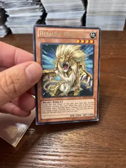 HERALDIC BEAST LEO CBLZ-EN017 RARE LIGHT PLAY YUGIOH - Image 5