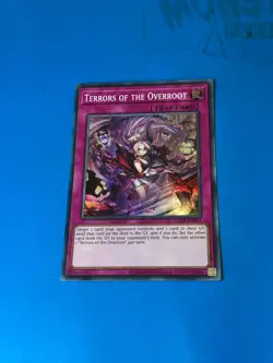 YUGIOH Super Rare Terrors Of The Overroot OP24-EN011 - Image 1