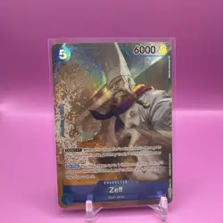 2023 One Piece Pillars of Strength Zeff Alternate Art Rare #OP03-047 - Image 1
