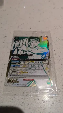 Union Arena (Sealed) Yusuke Urameshi Rare Battle Top 4 Promo Yu Yu Hakusho - Image 1