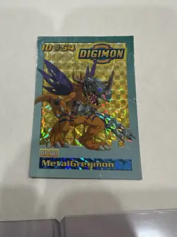 MetalGreymon ID #54 DP 480 Digimon Card Toy Exclusive Promo Bandai 1999 - Image 1