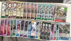 OP 14 LOT OF 42 RARES & SR HOLO MINT PACK FRESH ENGLISH One Piece Cards - Image 1