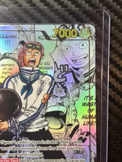 Bandai One Piece TCG Koby EB04-044 SR Manga OP15 Adventure on Kami's Island Card - Image 4