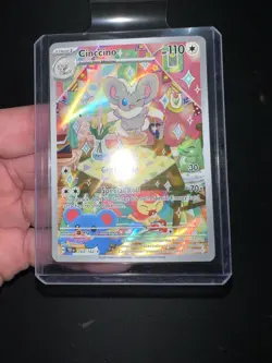 Pokemon Cinccino 183/162 Full Art Temporal Forces Illustration Card MINTY - Image 1