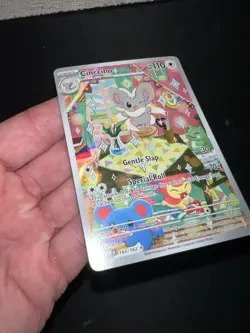 Pokemon Cinccino 183/162 Full Art Temporal Forces Illustration Card MINTY - Image 3
